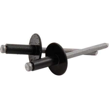 ALLSTAR Large Head Rivet; Black, 250PK ALL18168